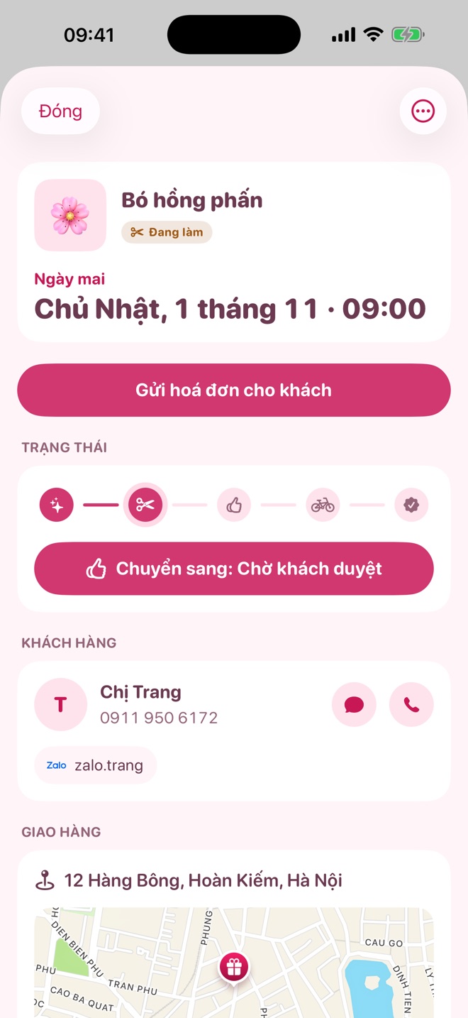 Chi tiết đơn